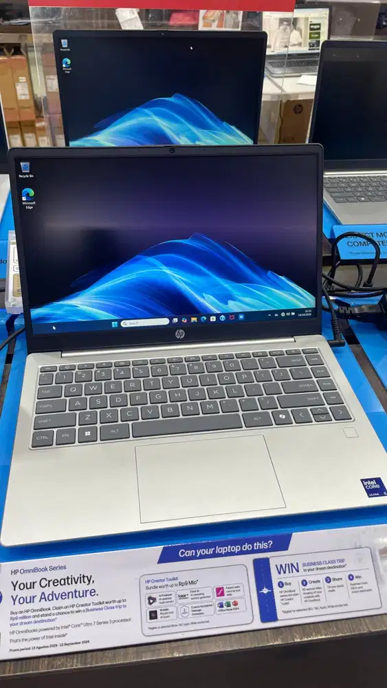HP AI 14 HC0191TU Intel CoreTM Ultra 5 225U 8GB/512GB 14 FHD W11+OH202