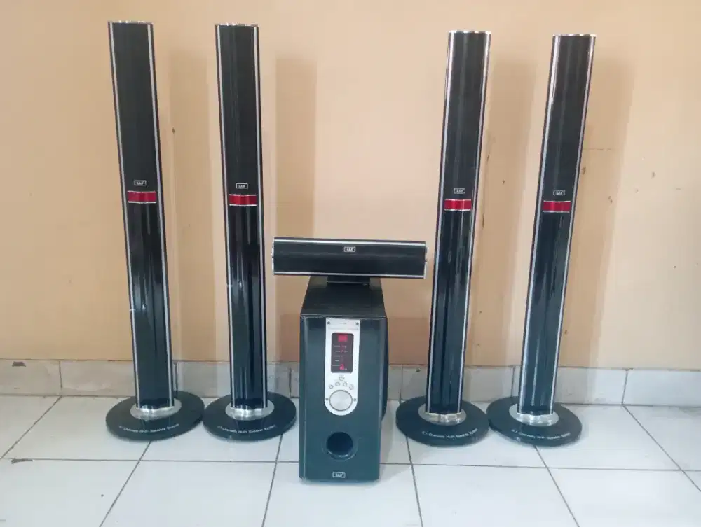 Speaker System 5.1 Channel Hi-Fi Tower