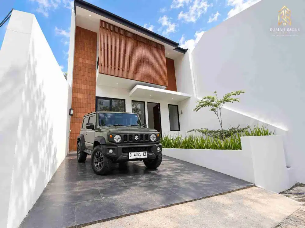Rumah Baru Minimalis Modern 2 Lantai di Cigadung Dago Bandung Kota