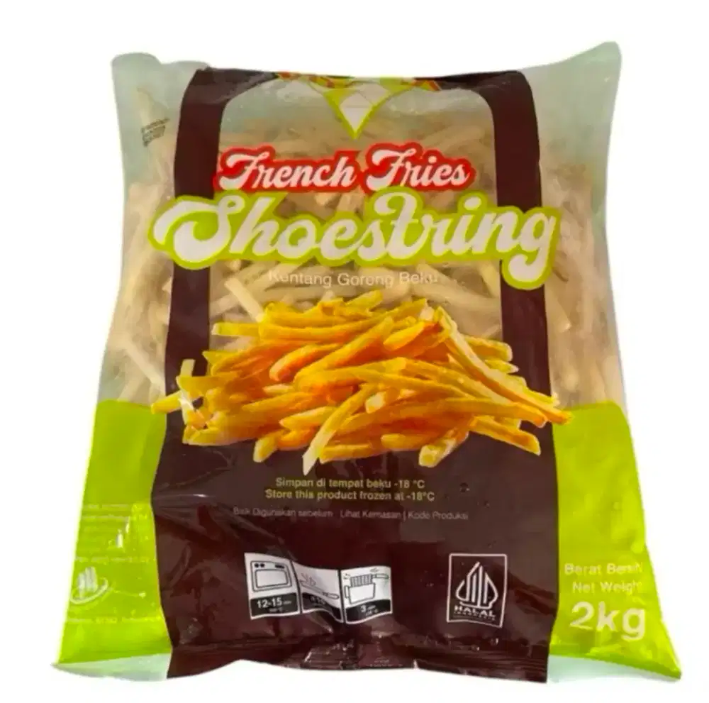 Kentang French Friesh Shoestring Vitalia 2 Kg Exp Date 2028
