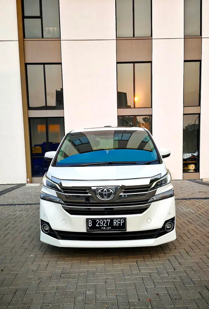 Toyota Vellfire G ATPM 2015 Istimewa Terawat Lulus uji Inspekstor