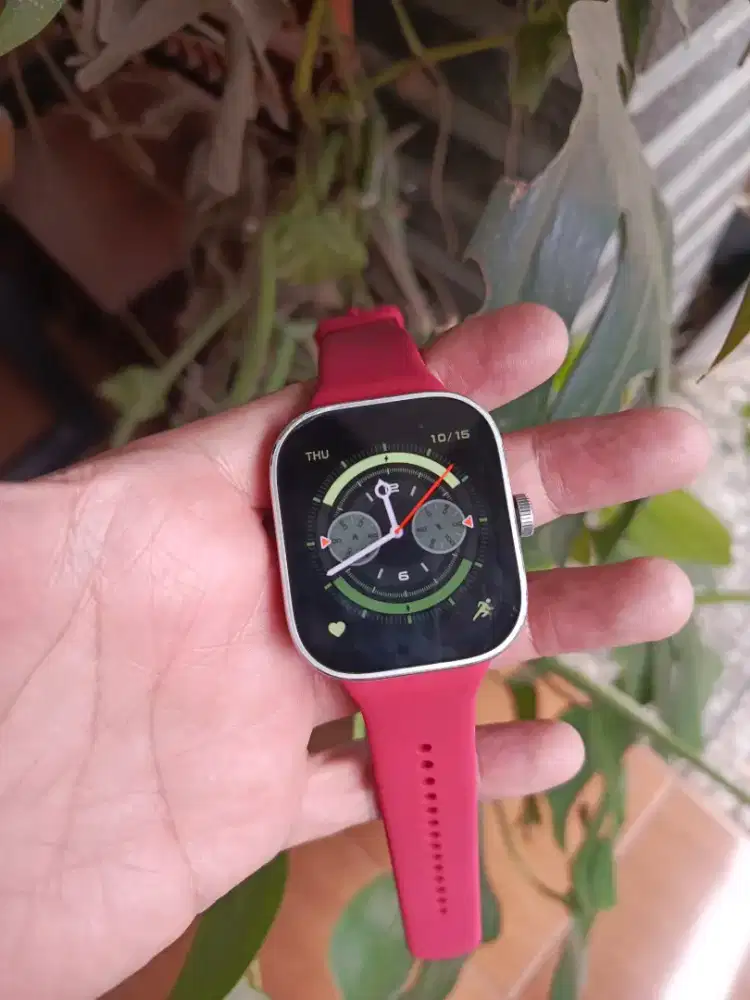 Jam Redmi wacth 4 Amoled mulus strap dapet 2 Casing dapet juga