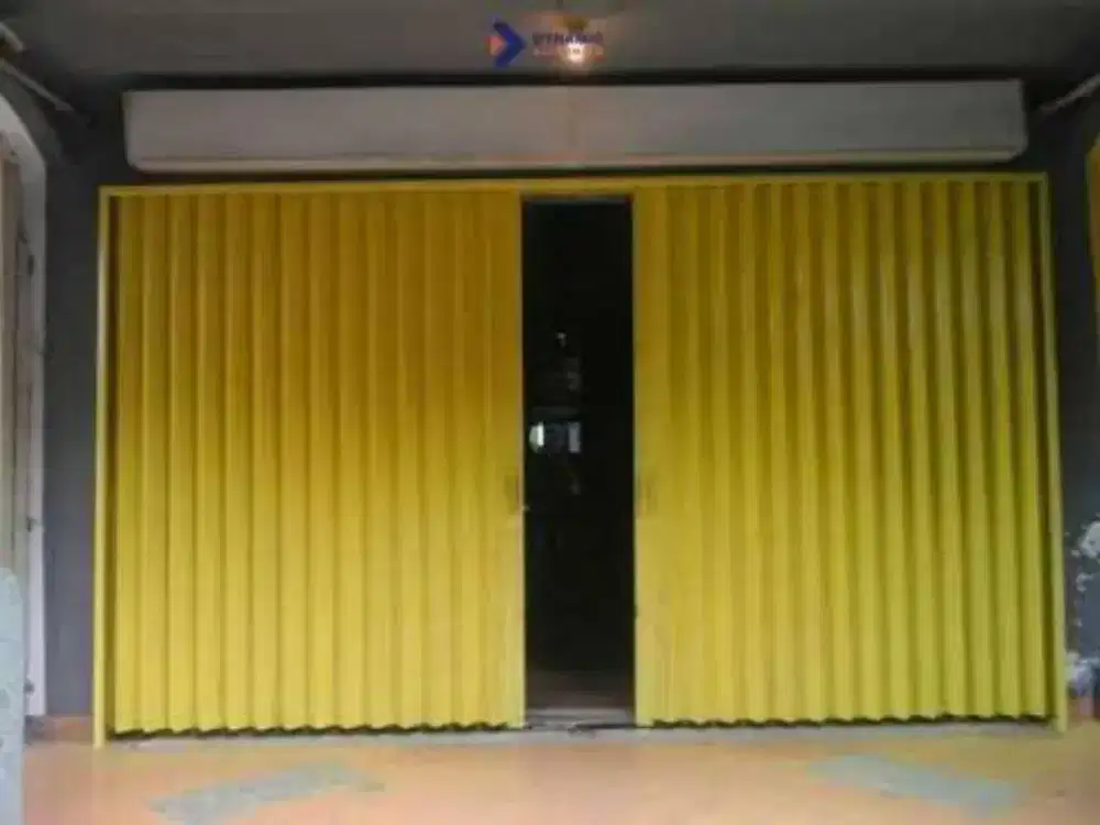 pemasangan folding gate baru dan perbaikan murah kota depok