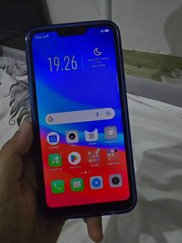 Oppo a3s ram 6/128 normal siap pakai