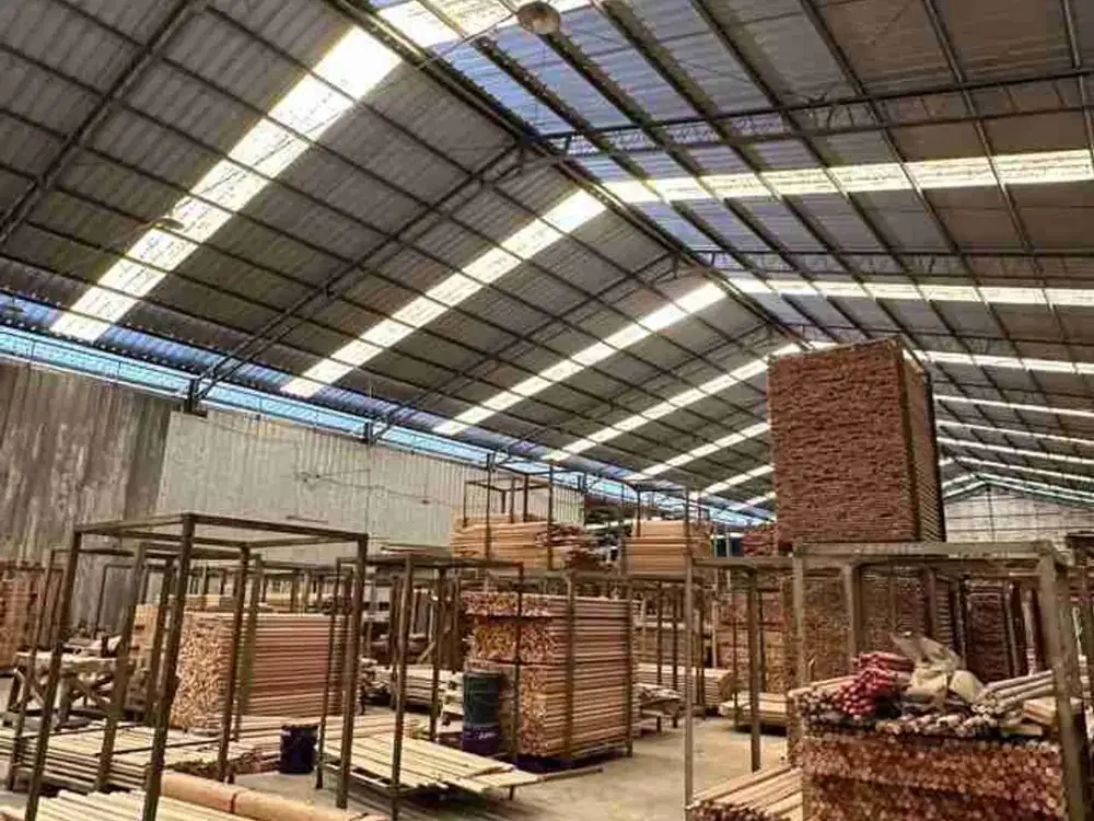 Jual Tanah Gudang Pabrik di Tigaraksa, Ada Kantor, Bisa Masuk Container 40 feet