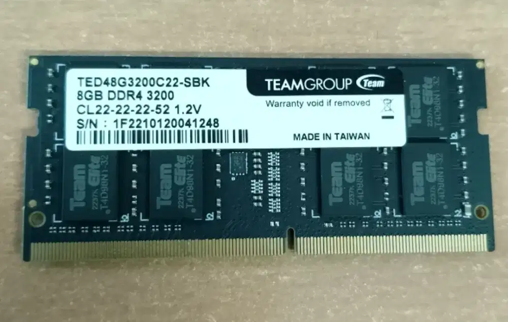 Ram Laptop 8gb DDR4
