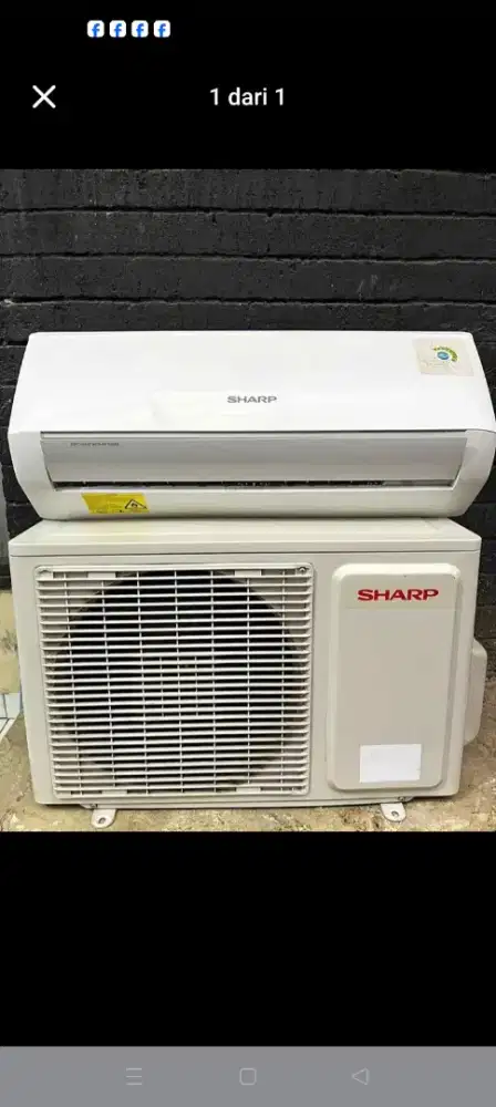 AC split Sharp mulus, normal, dijamin dingin