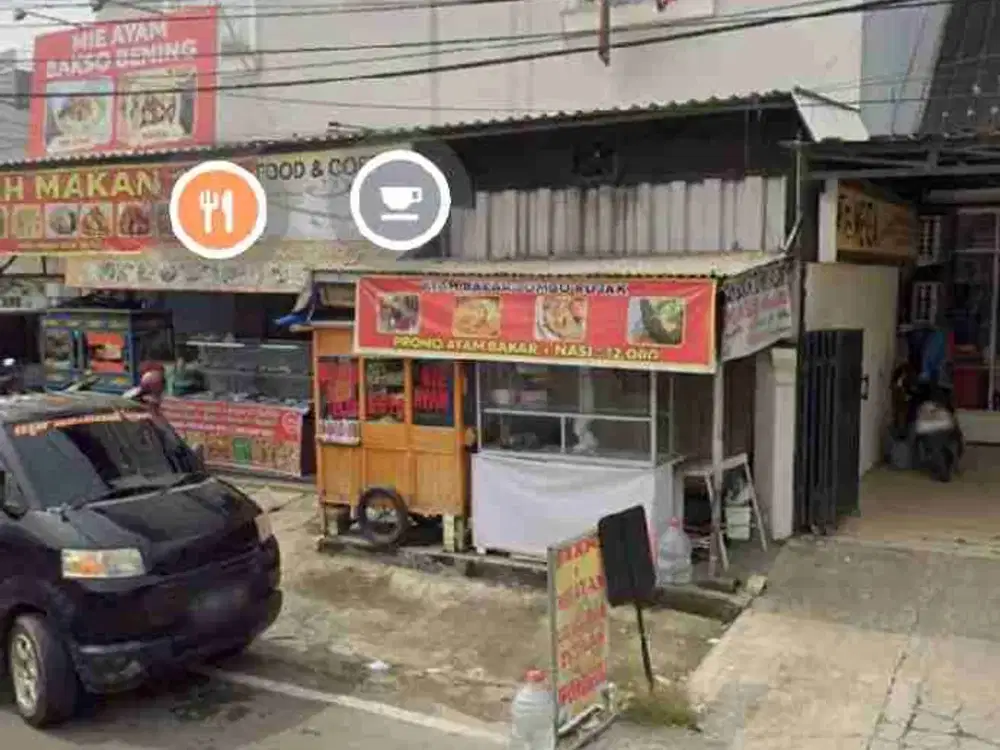 disewakan ruko luas di vila melati mas