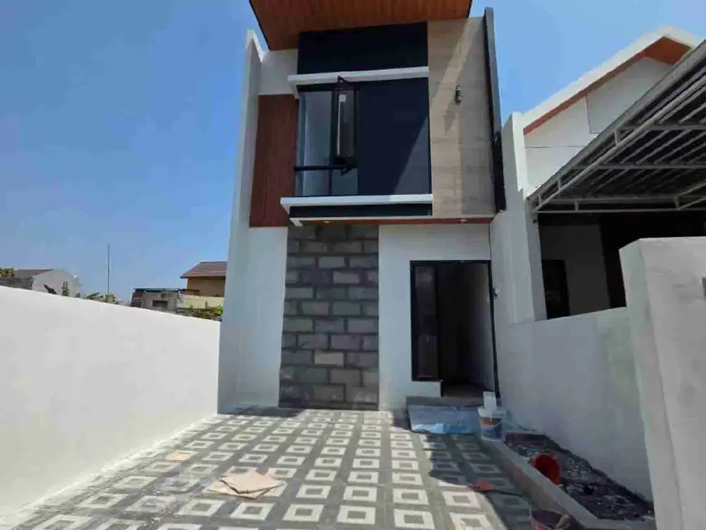 RUMAH BARU 2 LANTAI DIJUAL MURAH LOKASI PERUMAHAN. MEDOKAN SAWAH TIMUR