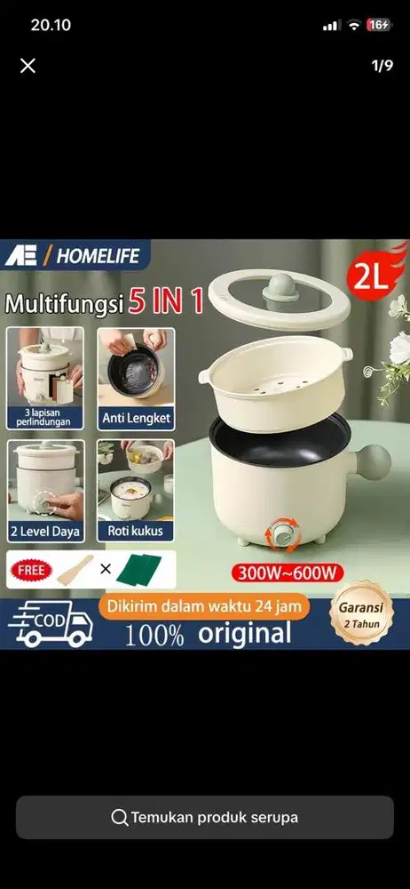Jual cepat kebutuhan anak kos