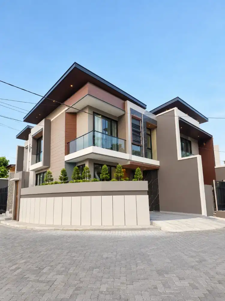 Jual rumah baru gress hook Manyar Tirtoyoso Surabaya