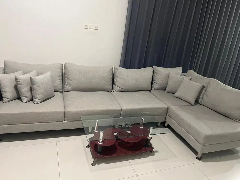 Sofa letel L masih bagus
