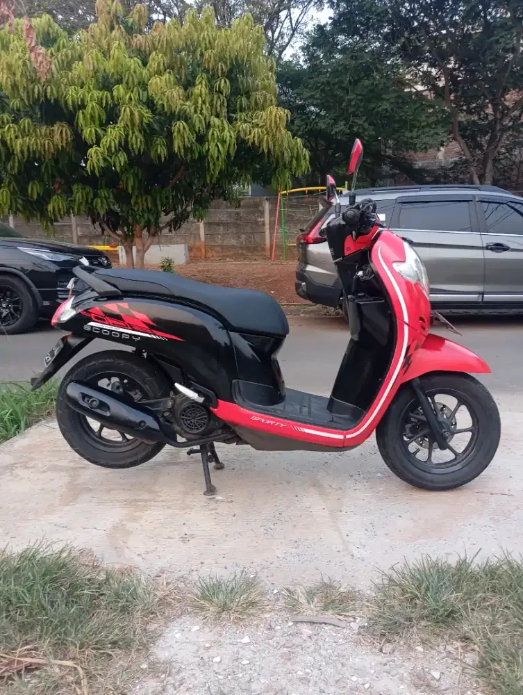 Honda Scoopy Donat 2017 fulori supergres pjak panjang mesin super alus