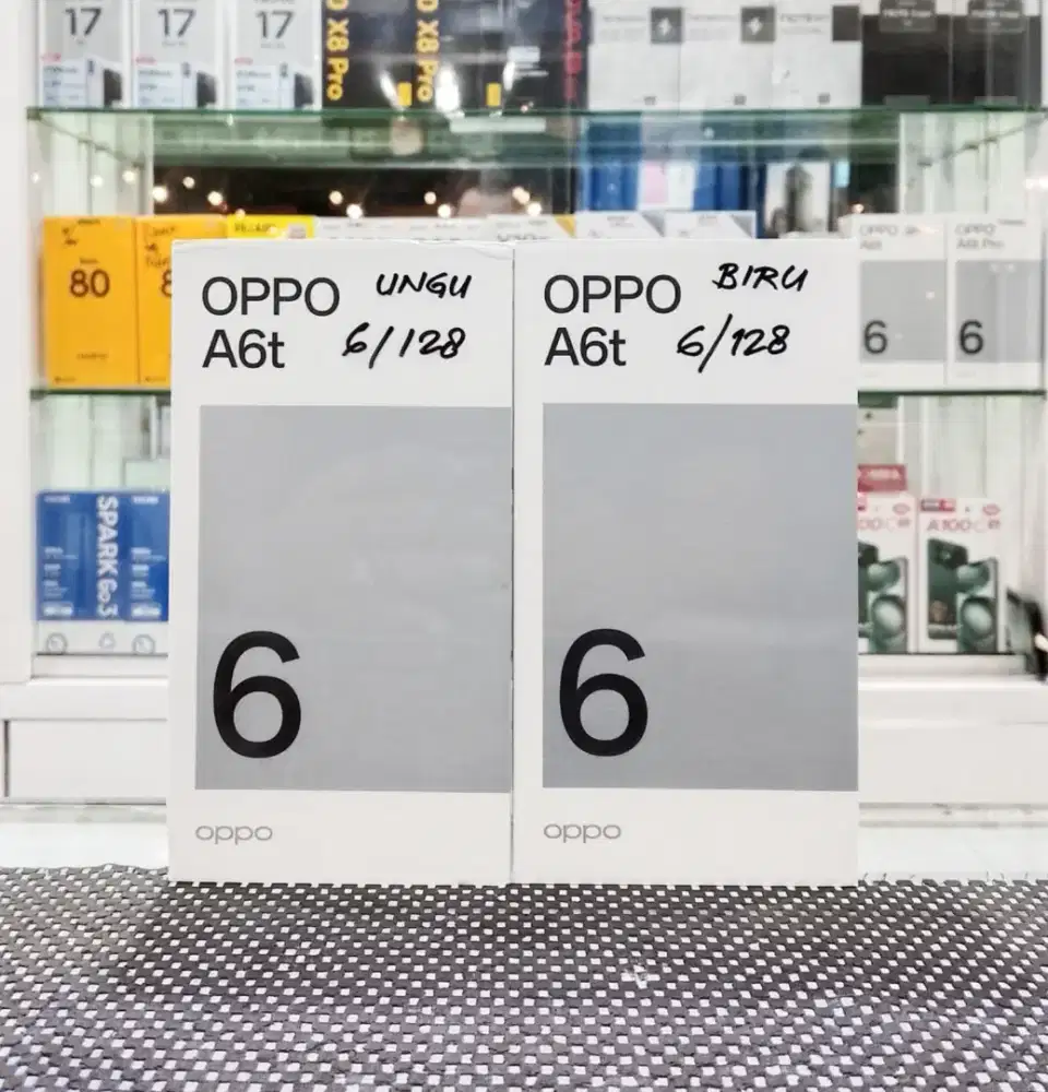 BARU..OPPO A6t RAM 6+6/128 SEGEL/GARANSI RESMI.