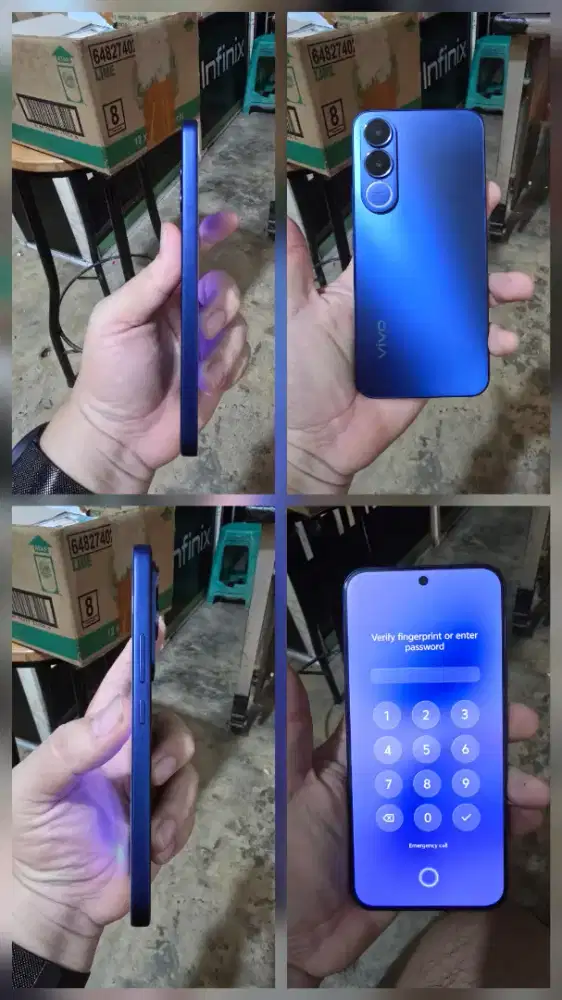 Vivo V70 FE ram 8+8/256gb jaringan 5G