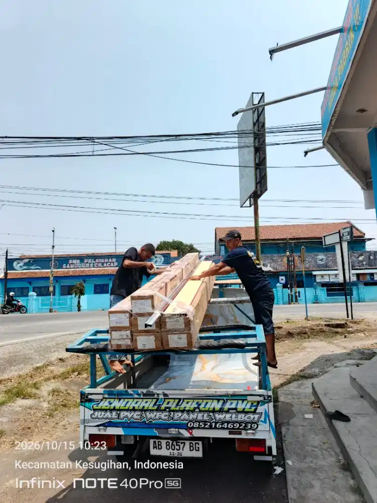 Plafon Pvc Gelosyy barang Bekuliats dan murah