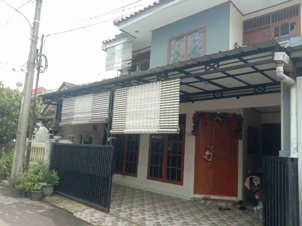 rumah pondok hijau pengasinan siap huni dekat tol bekasi timur