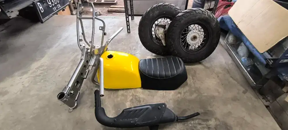 Part motor mini gorila monkey