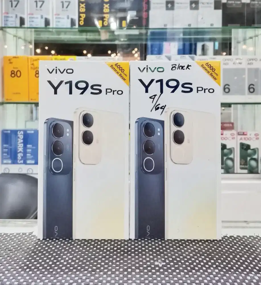 BARU..VIVO Y19s Pro RAM 4+4/64 SEGEL/GARANSI RESMI.