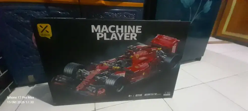 Machine player F1 Miniatur (lego) 67110 skala 1:10 New