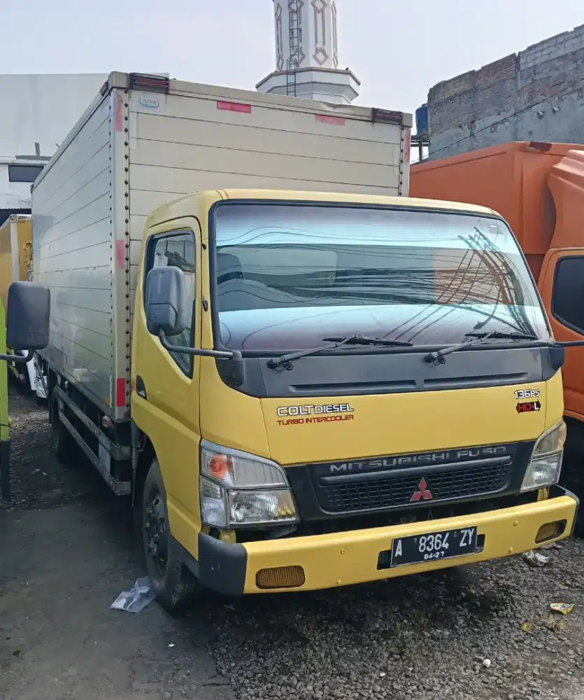 Mitsubishi Colt diesel canter FE84 HDL ps136 double box 23 kubik 2012