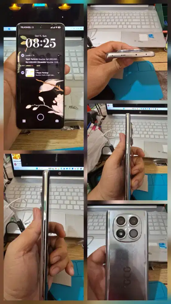 Xiaomi poco X7 Ram 12GB+512GB ada E-SiM,layar lengkung