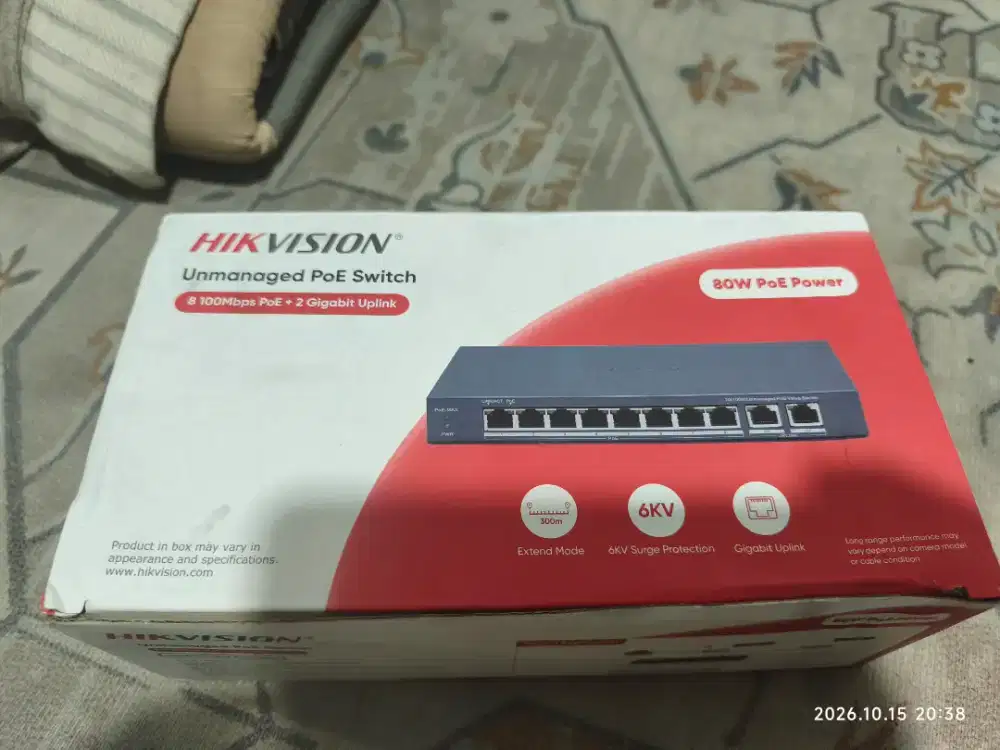 Hikvision Unmanaged Poe Switch DS-3E0310P-E/M(B)