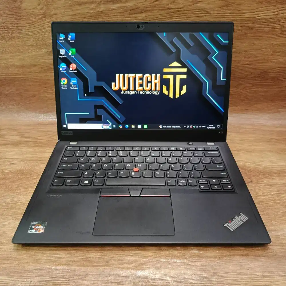 Laptop Thinkpad X13 Slim AMD Ryzen 5 RAM 32 GB SIAP Pakai