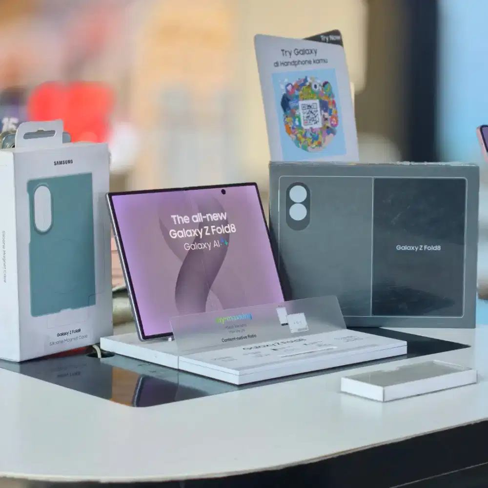 SAMSUNG ZFOLD8 512GB BISA TUKAR TAMBAH HP LAMA