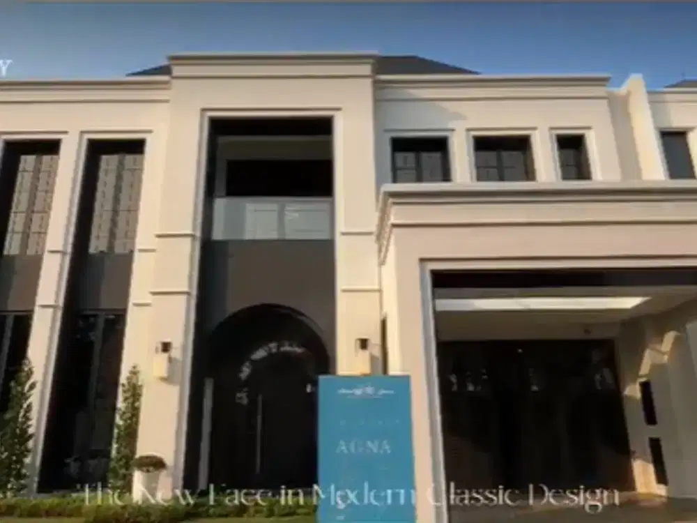 Dijual Rumah Alam Sutera The Gramercy Tipe AGNA Sutera Utama Pondok Jagung Timur Serpong Utara Tangerang Selatan Banten