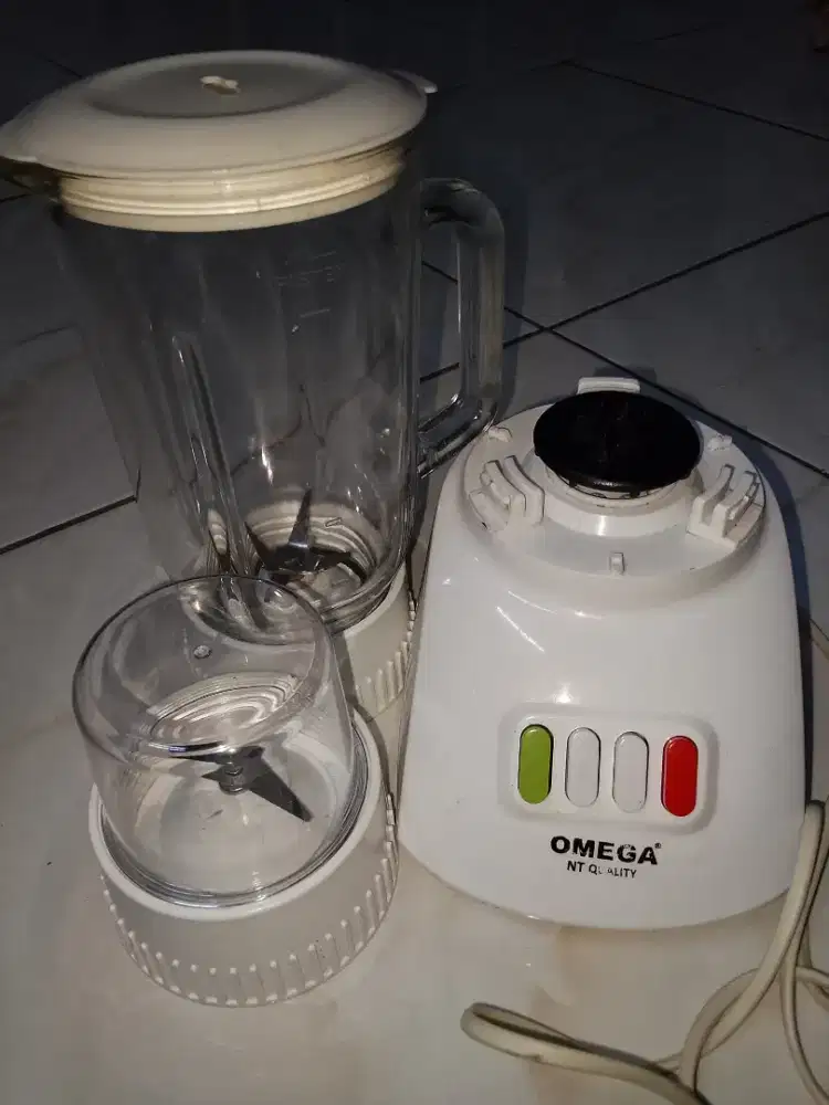 Jual Blender Omega NT Quality 2-in-1 (Gelas Utama + Mill Bumbu)