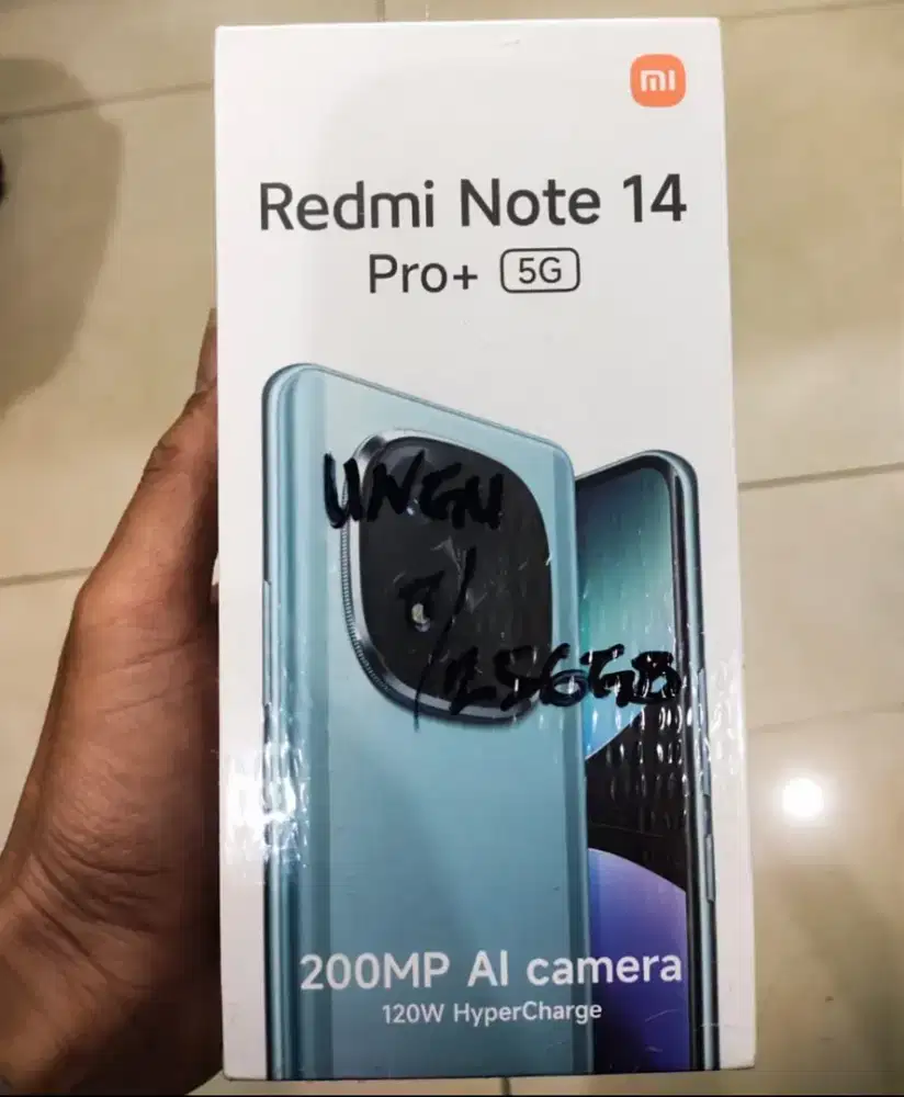 Xiaomi Redmi Note 14 Pro Plus + - Pro+ 8/256 Purple BNIB Garansi Resmi
