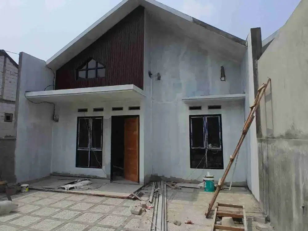 super murah rumah baru luas tanah 100 meter dekat kelurhan jatiluhur