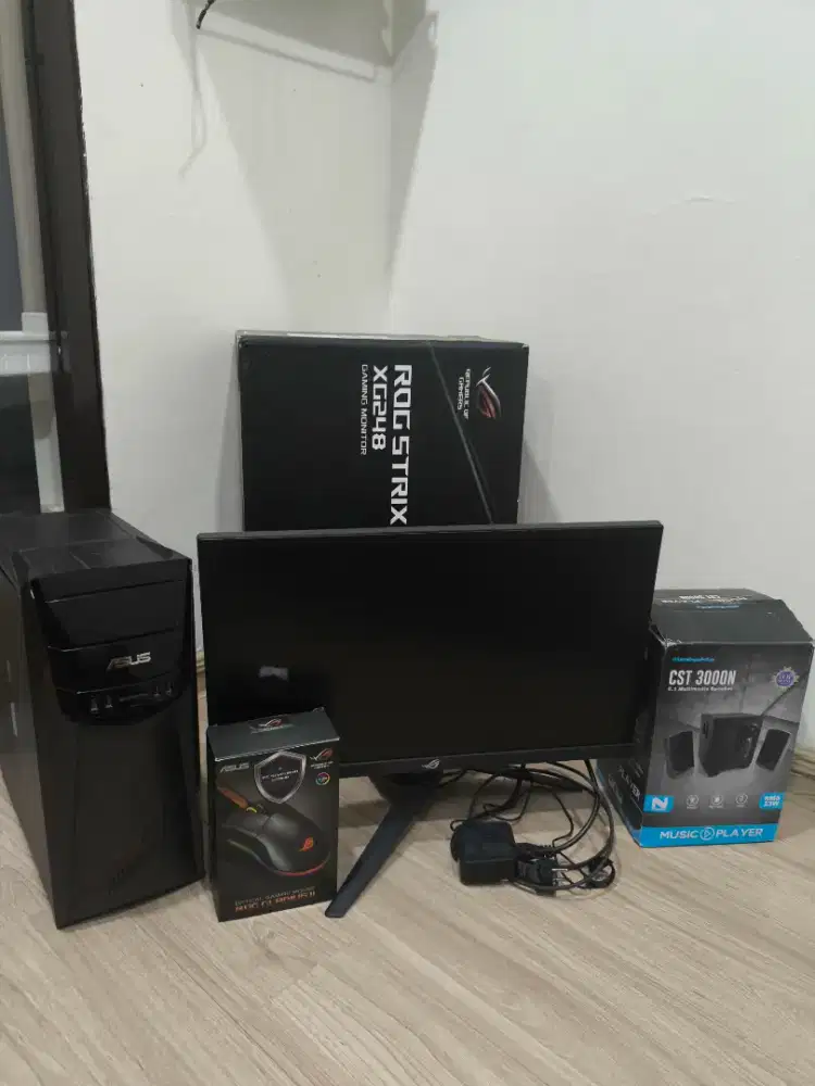 PAKET KOMPUTER GAMING ASUS ROG ORIGINAL PRELOVED