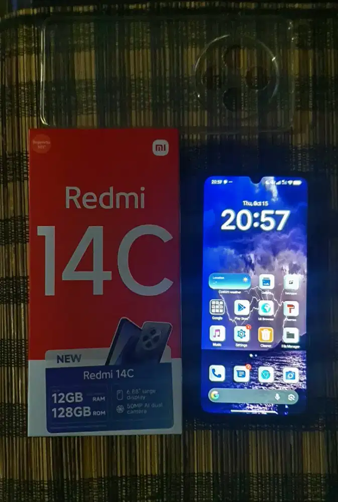 Hp Xiaomi Redmi 14C 6/128 GB Warna Biru