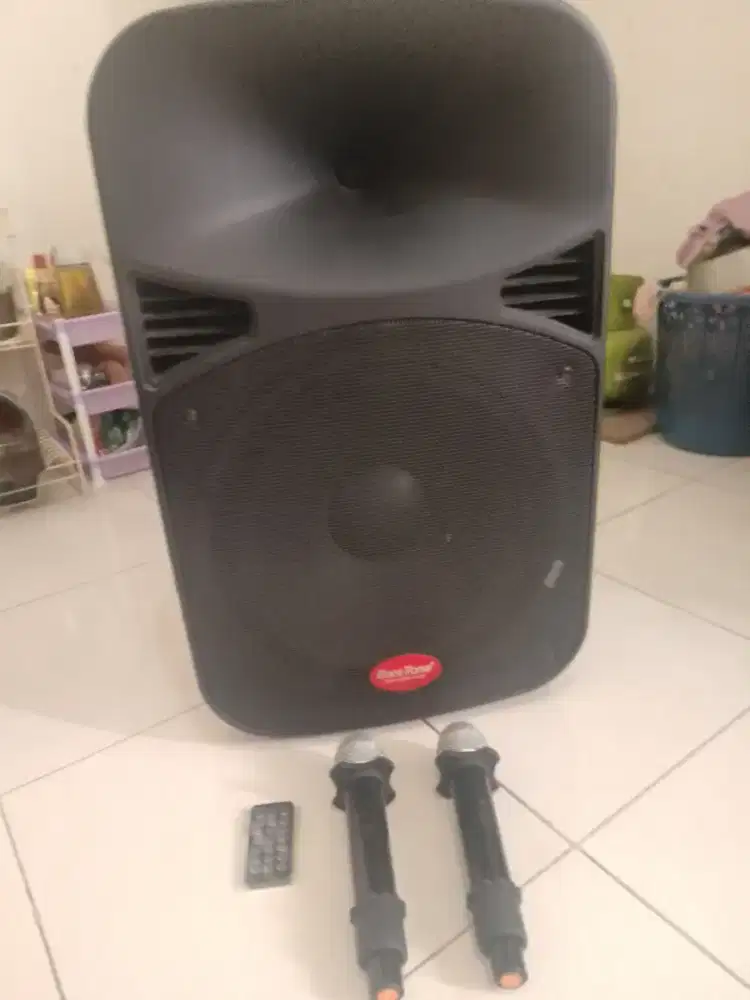 Speaker baretone 15 inch bluetooth