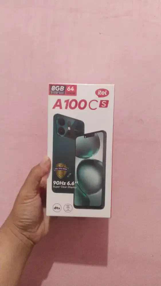 ITEL A100CS Ram 8G (3+5) Rom 64G Baru Masih Segel