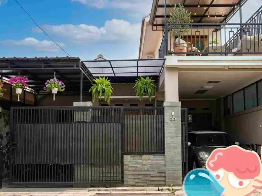 MURAH! Rumah 2,5 Lantai Cisaranten 900 Jutaan – LT 161 m², 4 KT!