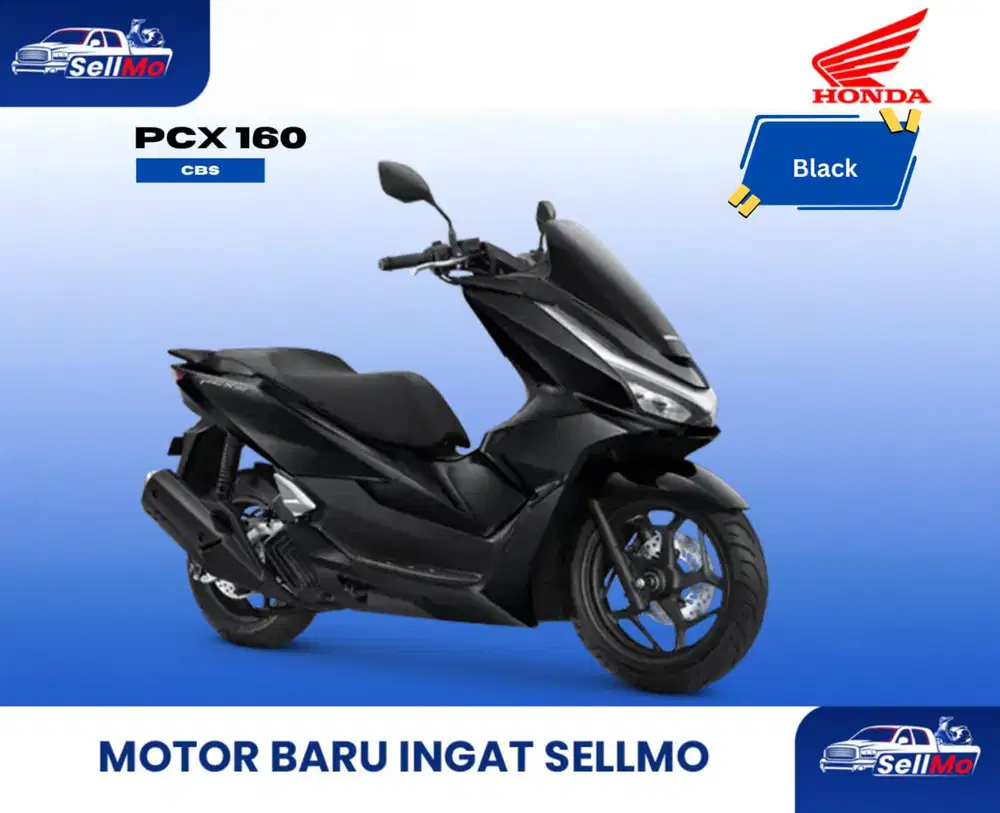 PROMO MOTOR HONDA PCX 160 CBS / ABS / ABS ROADSYNC DP MULAI 1,8 JUTA