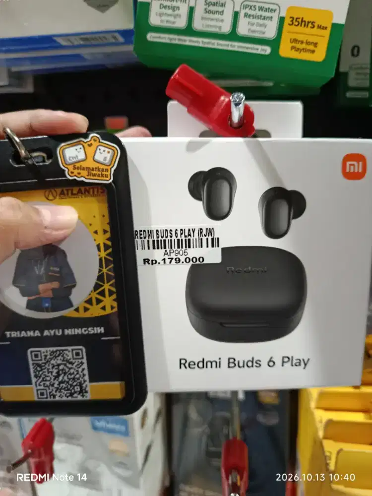 REDMI BUDS 6 PLAY | ATLANTIS DAHSYAT