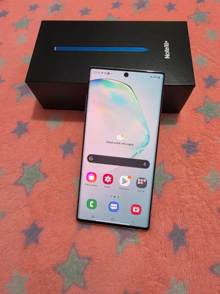 SAMSUNG GALAXY NOTE 10 PLUS 4G 12/256GB RESMI SEIN