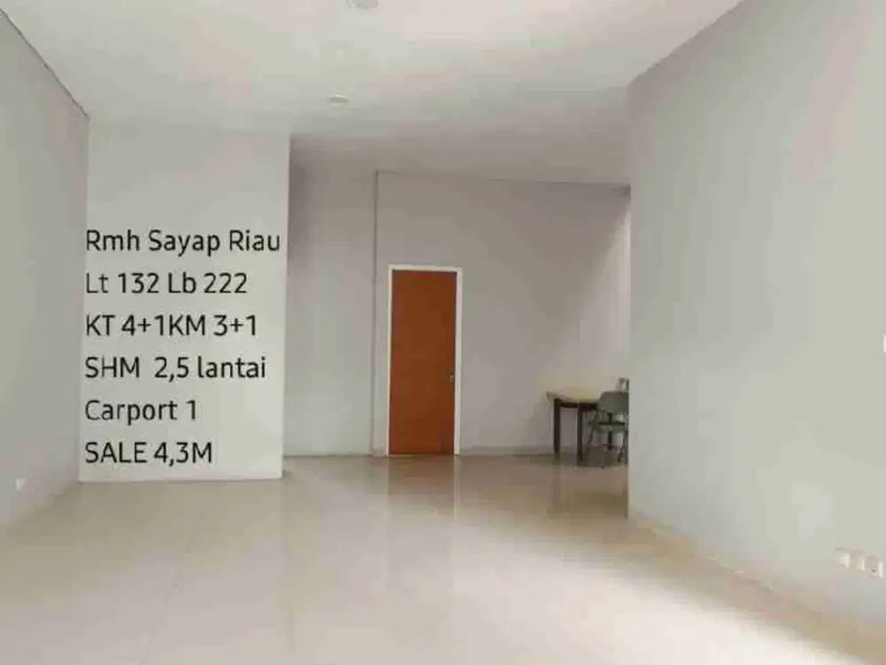 Rumah Modern Sayap Riau Bandung