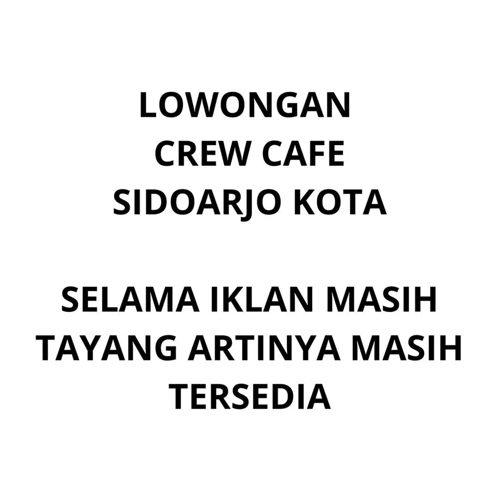 Waiter & Crew Kitchen