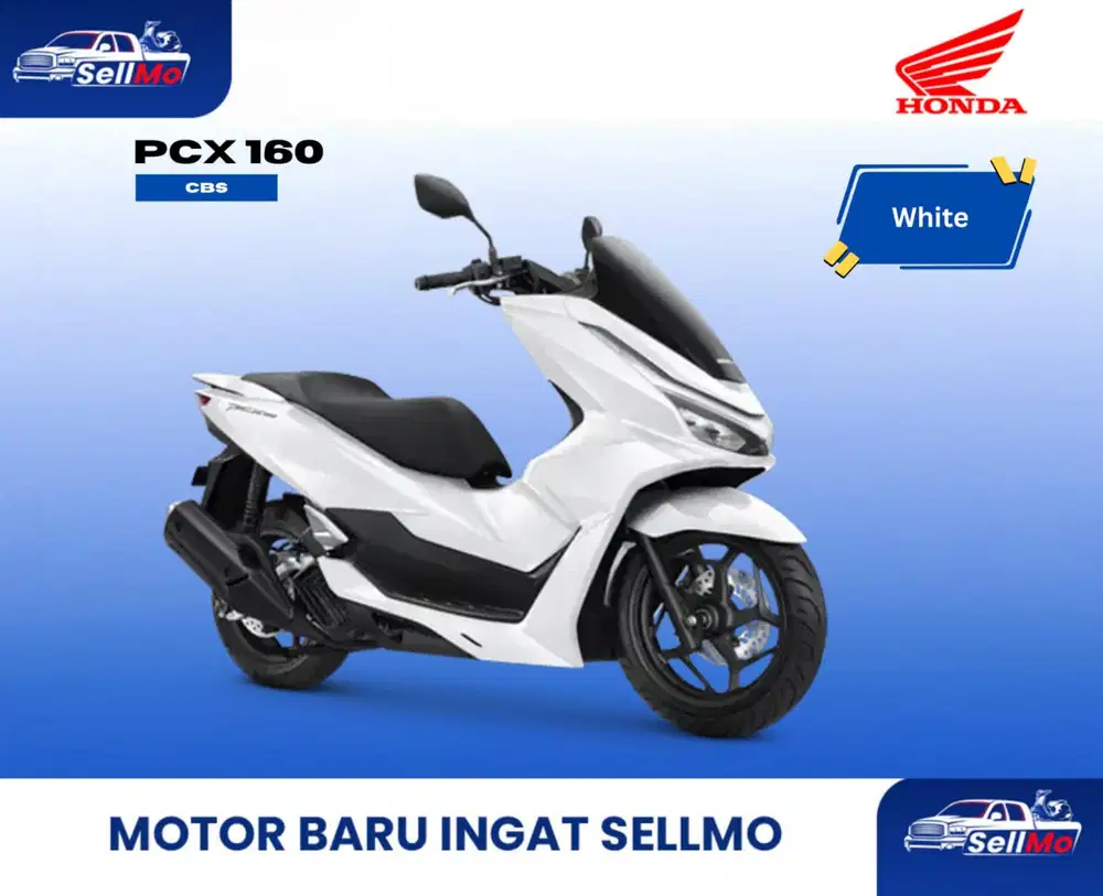 PROMO MOTOR HONDA PCX 160 CBS / ABS / ABS ROADSYNC DP MULAI 1,8 JUTA