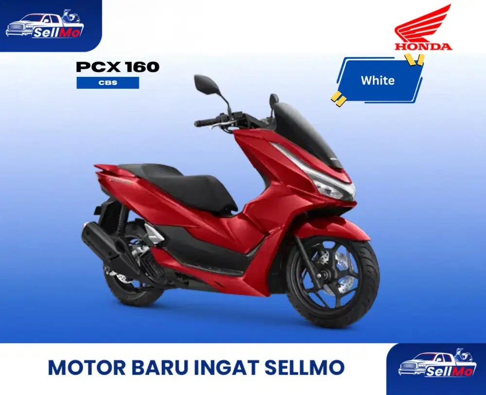 PROMO MOTOR HONDA PCX 160 CBS / ABS / ABS ROADSYNC DP MULAI 1,8 JUTA