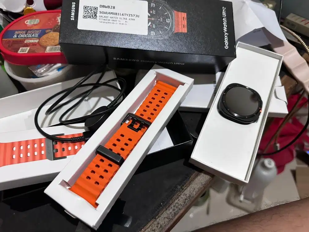 samsung watch ultra 47mm fullset ori sein indo