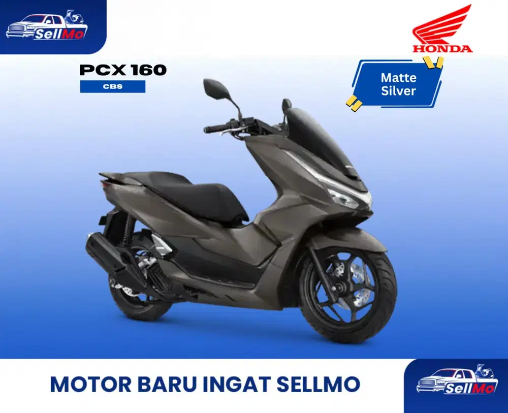 PROMO MOTOR HONDA PCX 160 CBS / ABS / ABS ROADSYNC DP MULAI 1,8 JUTA