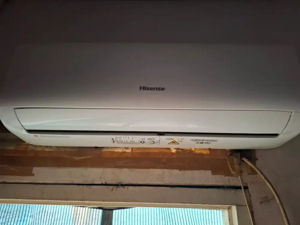 AC hisense 1/2 pk copot sendiri