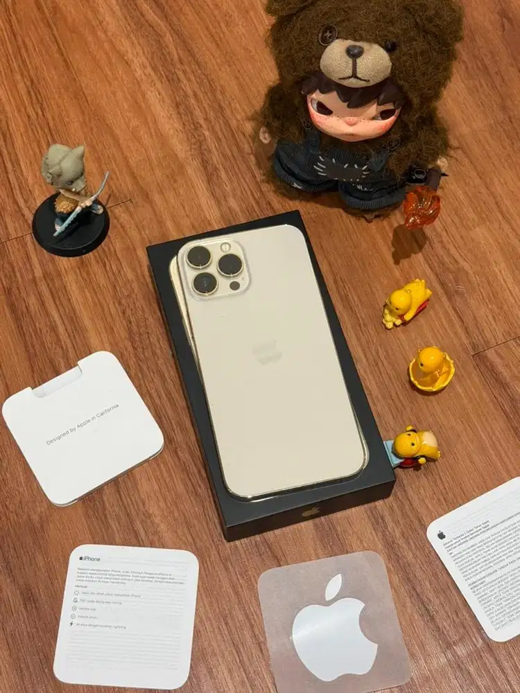 Iphone 13 Pro Max 256GB Gold Ex Ibox Fullset Original