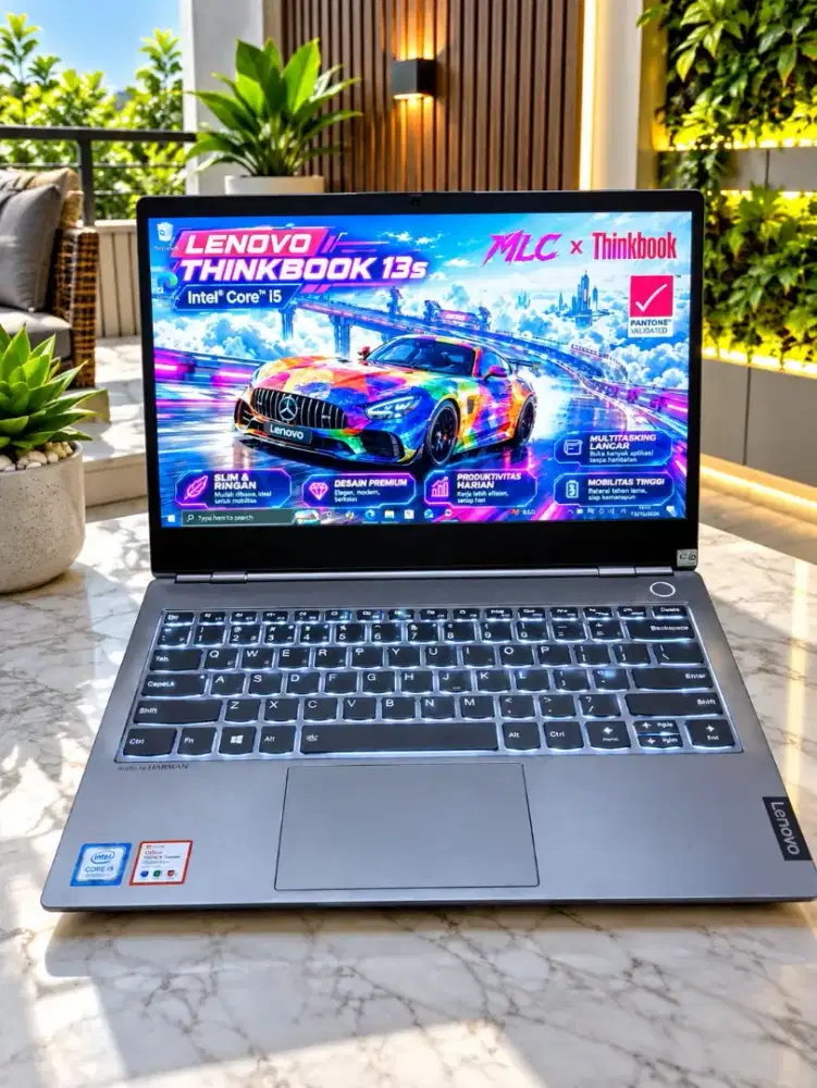 Laptop Seri Baru Lenovo Thinkbook 13S-20R9 Bezeless[RAM 8GB SSD 256Gb]